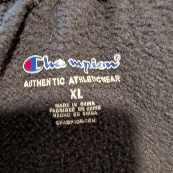 Champion Black Jogger Sweatpants with Elastic Cuffs - Picture 8 of 8